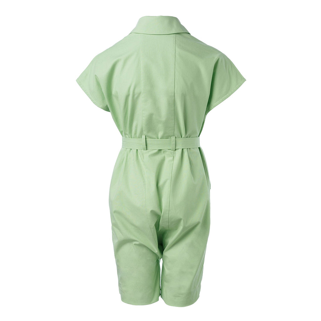 The Cotton Jumpsuit — Green