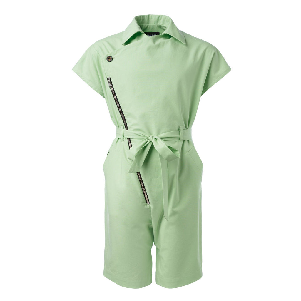 The Cotton Jumpsuit — Green