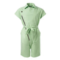 The Cotton Jumpsuit — Green