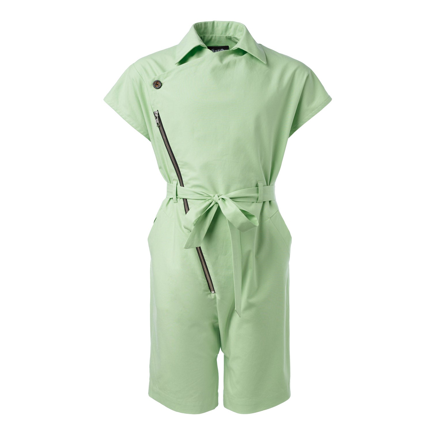 The Cotton Jumpsuit — Green
